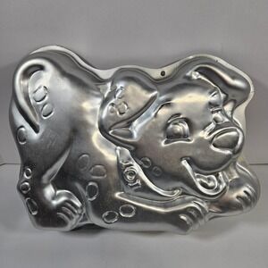 Vintage Wilton Disney 101 Dalmatians Puppy 1996 Cake Pan Aluminum 2105-3250 1996